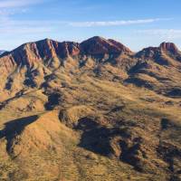 The Larapinta Trail follows the ancient spine of the West MacDonnell ranges | Luke Tscharke